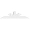 Ekena Millwork Saratoga Architectural Grade PVC Gable Bracket, 48"W x 12"H x 2"D x 4"F, 6/12 Pitch GBP048X12X0204SAR00 - alternate 5